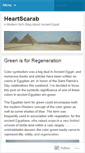 Mobile Screenshot of heartscarab.wordpress.com