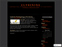 Tablet Screenshot of cltdining.wordpress.com