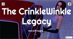 Desktop Screenshot of crinklewinklelegacy.wordpress.com