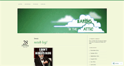 Desktop Screenshot of baronsintheattic.wordpress.com