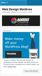 Mobile Screenshot of maldiveswebdesign.wordpress.com