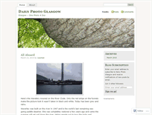Tablet Screenshot of dailyphotoglasgow.wordpress.com
