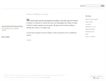 Tablet Screenshot of dialdelavenganza.wordpress.com