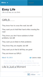 Mobile Screenshot of easylife4you.wordpress.com