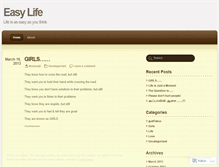 Tablet Screenshot of easylife4you.wordpress.com