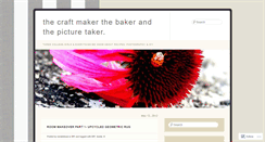 Desktop Screenshot of cmakerbakerptaker.wordpress.com