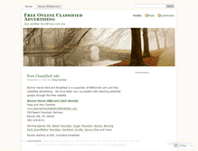 Tablet Screenshot of freeonlineclassifiedpost.wordpress.com