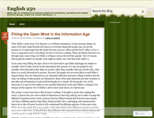 Tablet Screenshot of english250blog.wordpress.com