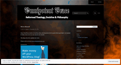 Desktop Screenshot of omnipotentgrace.wordpress.com