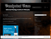 Tablet Screenshot of omnipotentgrace.wordpress.com