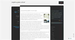 Desktop Screenshot of angelinagoescultural.wordpress.com