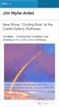 Mobile Screenshot of jimwylieartist.wordpress.com