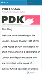 Mobile Screenshot of londonpdk.wordpress.com