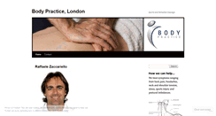 Desktop Screenshot of bodypractice.wordpress.com