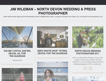 Tablet Screenshot of jimwileman.wordpress.com