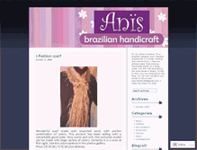 Tablet Screenshot of anishandicraft.wordpress.com