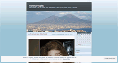 Desktop Screenshot of mammainnaples.wordpress.com