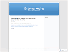 Tablet Screenshot of marketinginterno.wordpress.com