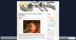 Desktop Screenshot of imovelnews.wordpress.com