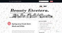 Desktop Screenshot of beautytipsetc.wordpress.com