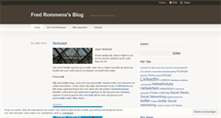 Desktop Screenshot of fredrommens.wordpress.com