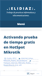 Mobile Screenshot of elidiaz.wordpress.com