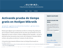 Tablet Screenshot of elidiaz.wordpress.com