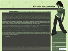 Tablet Screenshot of howtodress.wordpress.com