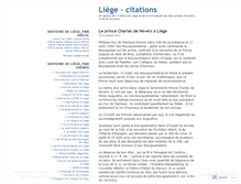 Tablet Screenshot of liegecitations.wordpress.com