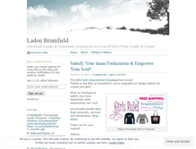 Tablet Screenshot of ladonbrumfield.wordpress.com