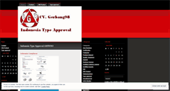 Desktop Screenshot of homologation.wordpress.com
