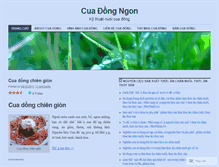 Tablet Screenshot of cuadongngon.wordpress.com