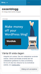 Mobile Screenshot of oxoenblogg.wordpress.com