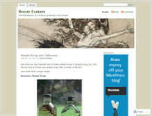 Tablet Screenshot of boozefairies.wordpress.com