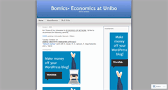 Desktop Screenshot of bomics.wordpress.com