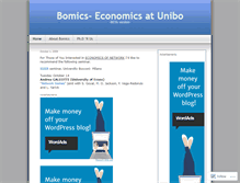 Tablet Screenshot of bomics.wordpress.com