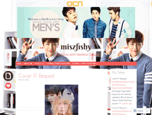 Tablet Screenshot of miszfishy.wordpress.com
