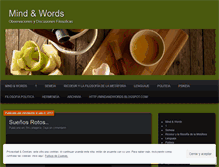 Tablet Screenshot of mindwords.wordpress.com