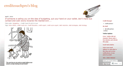 Desktop Screenshot of creditcoachpro.wordpress.com