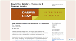 Desktop Screenshot of darwingray.wordpress.com