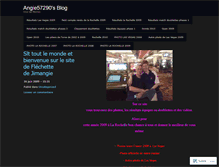 Tablet Screenshot of angie57290.wordpress.com