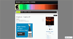 Desktop Screenshot of chriscolours.wordpress.com