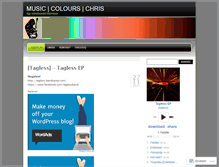 Tablet Screenshot of chriscolours.wordpress.com