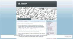 Desktop Screenshot of hellonhairylegs.wordpress.com