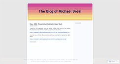 Desktop Screenshot of mbreal23.wordpress.com
