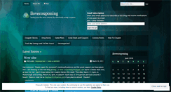 Desktop Screenshot of ilovecouponing.wordpress.com