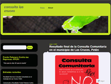 Tablet Screenshot of consultalascruces.wordpress.com