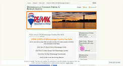 Desktop Screenshot of mississaugacondominiums.wordpress.com