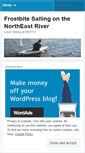 Mobile Screenshot of frostbitesailing.wordpress.com