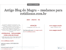 Tablet Screenshot of magru.wordpress.com